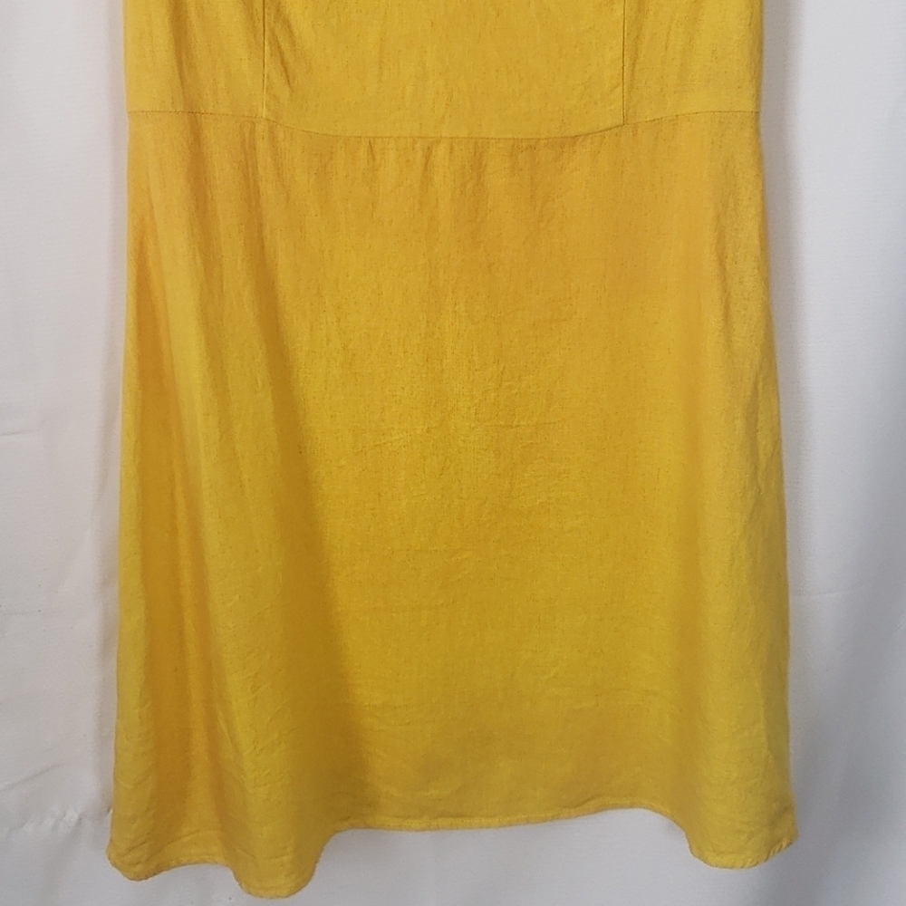 A.n.  day yellow dress Size 2 - Picture 10 of 16
